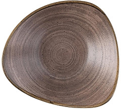  Churchill Stonecast Raw Lotus Sch&uuml;ssel Braun 229mm (12 St&uuml;ck) 