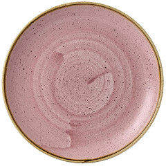  Churchill Stonecast Petal Pink Coup&eacute;-Teller, 228 mm, (12 St&uuml;ck) 