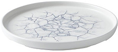  Churchill Studio Prints Kintsugi Teller mit Perlenw&auml;nden, Grau, 260 mm (6 St&uuml;ck) 