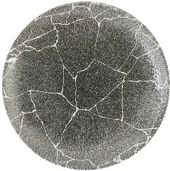  Churchill Studio Prints Kintsugi Quartz Black Coup&eacute;-Teller, 217 mm, (12 St&uuml;ck) 