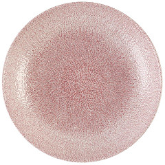  Churchill Studio Prints Raku-Coupe-Teller in Rosenquarz-Pink, 260 mm, (12 St&uuml;ck) 