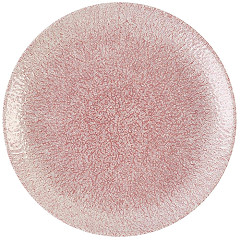  Churchill Studio Prints Raku-Coupe-Teller in Rosenquarz-Pink, 217 mm, (12 St&uuml;ck) 