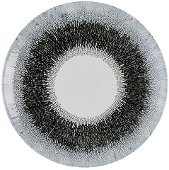 Churchill Studio Prints Fusion Black Evolve Coupe-Teller, 220 mm, (12 St&uuml;ck) 