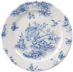  Churchill Vintage Prints Teeteller, Prager Toile-Druck, 170 mm, (6 St&uuml;ck) 