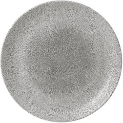  Churchill Raku Evolve Coupe-Teller, Jaspisgrau, 286 mm, (12 St&uuml;ck) 