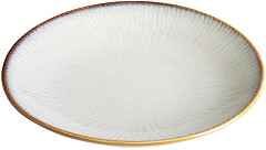  Olympia Drift Grey Embossed Coupe Niedrige Schalen 260mm (4er-Pack) 