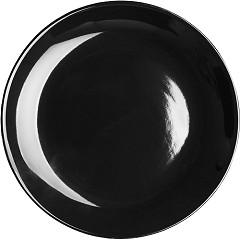  Olympia Cafe Coupe Teller Schwarz - 200mm 8" (12 St&uuml;ck) 