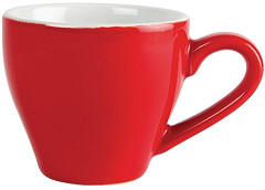  Olympia Cafe Espressotasse rot 10cl 