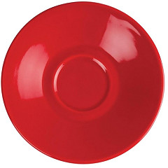  Olympia Cafe Untertassen rot 11,7cm 