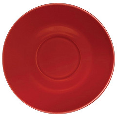  Olympia Cafe Untertassen rot 15,8cm 