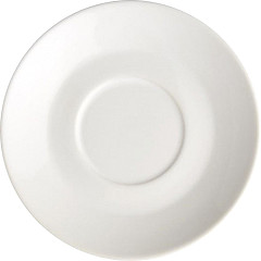  Olympia Cafe Untertassen wei&szlig; 15,8cm 