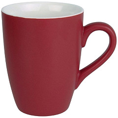  Olympia pastellfarbene Tassen rot 34cl 