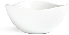  Olympia Whiteware gewellte Schalen 10,5cm 