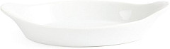  Olympia Whiteware ovale Gratinschalen wei&szlig; 29 x 16,6cm 