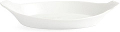  Olympia Whiteware ovale Gratinschalen wei&szlig; 32 x 17,7cm 