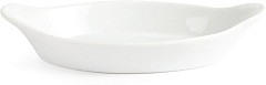  Olympia Whiteware ovale Gratinschalen weiß 20,4 x 11,5cm 