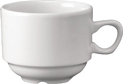  Churchill Whiteware Nova stapelbare Teetassen 21,3cl (24  St&uuml;ck) 
