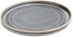  Olympia Cavolo Flacher Runder Teller Charcoal Dusk 180mm (6 St&uuml;ck) 
