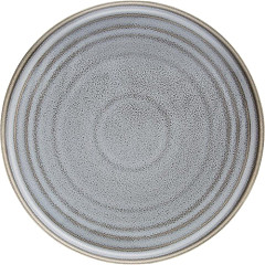  Olympia Cavolo Holzkohle Dusk Flache Runde Teller 270mm 4er Pack 