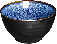  Olympia Luna Mitternachtsblaue Schalen mit Fu&szlig; 150 mm (6er-Pack) 