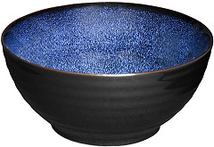  Olympia Luna Mitternachtsblaue Schalen mit Fu&szlig; 205mm (4er-Pack) 