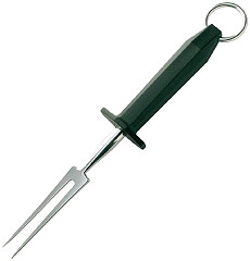  Hygiplas Fleischgabel 15cm schwarz 