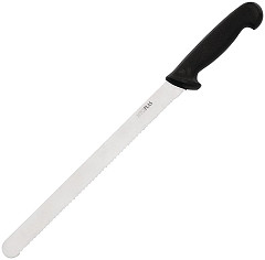  Hygiplas Fleischmesser gezahnt 30cm schwarz 