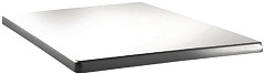  Topalit Classic Line quadratische Tischplatte wei&szlig; 70cm 
