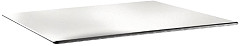  Topalit Smartline rechteckige Tischplatte weiß 120 x 80cm 
