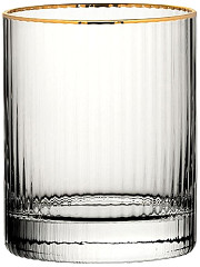  Utopia Hayworth Double Old Fashioned Goldrand Gl&auml;ser 325ml (6er-Pack) 