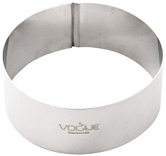  Vogue Moussering Edelstahl 3,5 x 9cm 