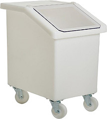  Gastronoble Mobiler Zutatenbeh&auml;lter 90Ltr Wei&szlig; 