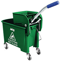  Jantex Moppeimer mit Mopppresse gr&uuml;n 20L 