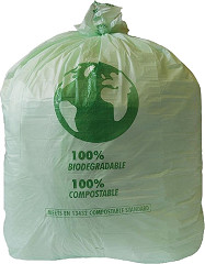  Jantex Große kompostierbare Abfallsäcke 90L 