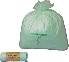  Jantex kompostierbare Müllbeutel 10L (24 Stück) 