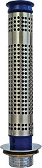  Gastronoble Abflussstopfen 8cm f&uuml;r 30cm tiefes Waschbecken 