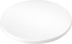  Bolero runde Tischplatte weiß 80cm 