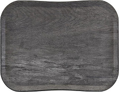  Cambro Century Tablett graues Eichenholz Design 36 x 46 cm 