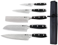  Tsuki 5-teiliges Messerset mit Tasche 
