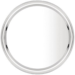  Olympia rundes Serviertablett Edelstahl 35,5cm 