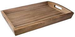  Olympia Serviertablett Akazienholz 51 x 35cm 