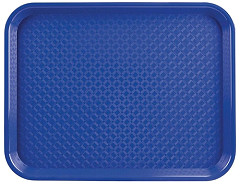  Kristallon Fast-Food-Tablett blau 34,5 x 26,5cm 