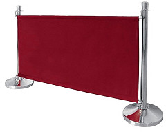 Bolero Abschirmwand rot 