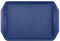  Roltex Serviertablett mit Griffen blau 43,5 x 30,5cm 