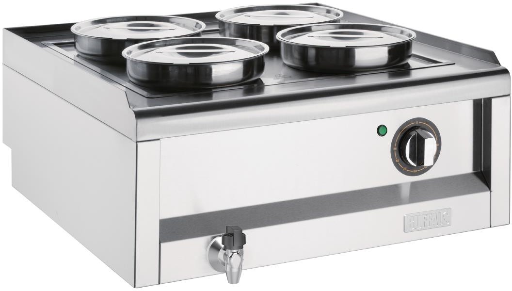  Buffalo 600 Serie 4 Topf Bain Marie 