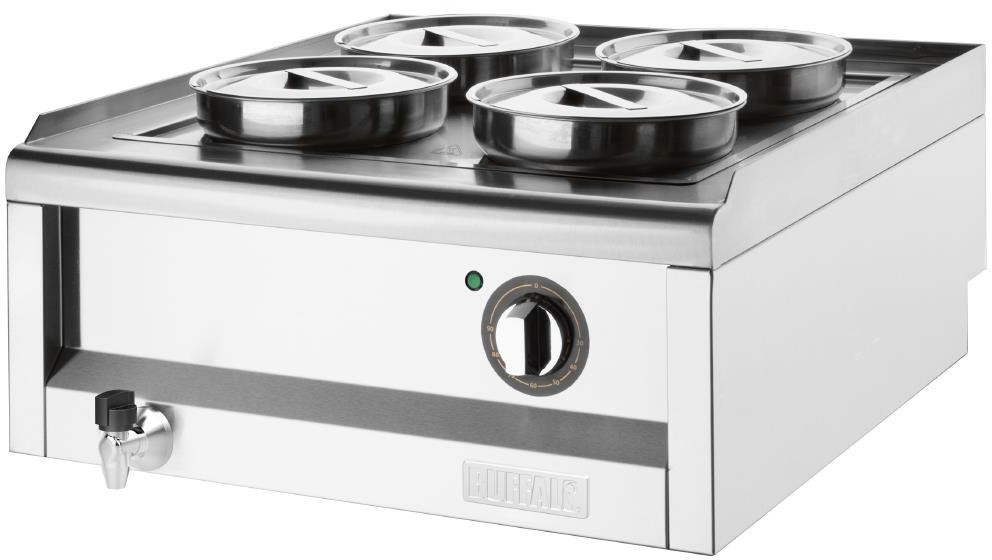  Buffalo 600 Serie 4 Topf Bain Marie 