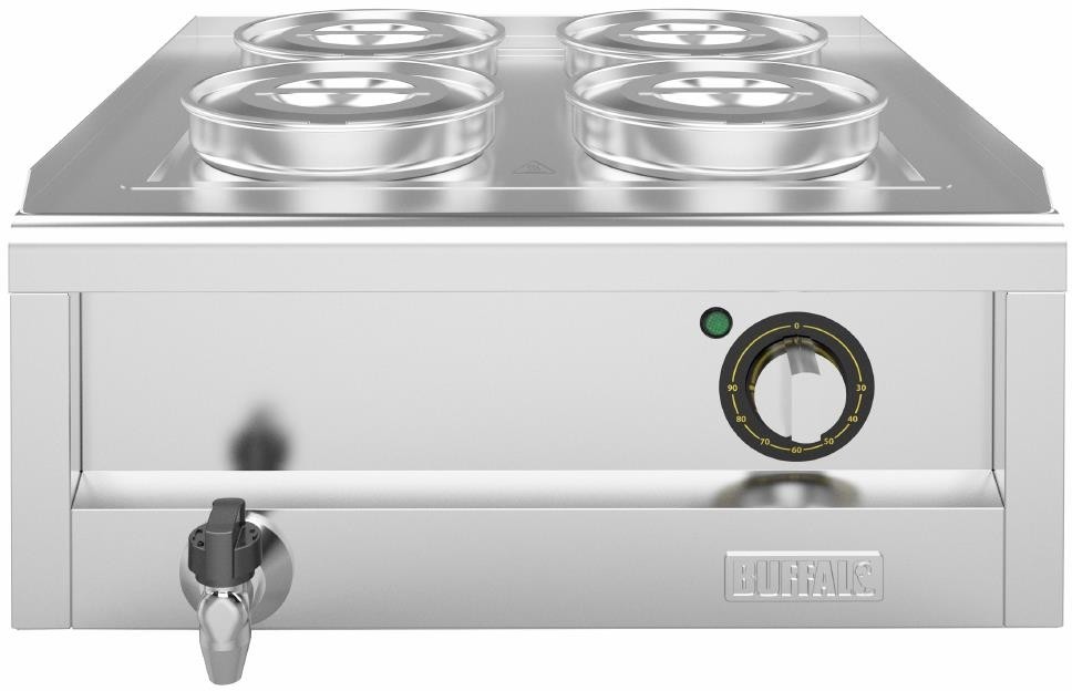  Buffalo 600 Serie 4 Topf Bain Marie 