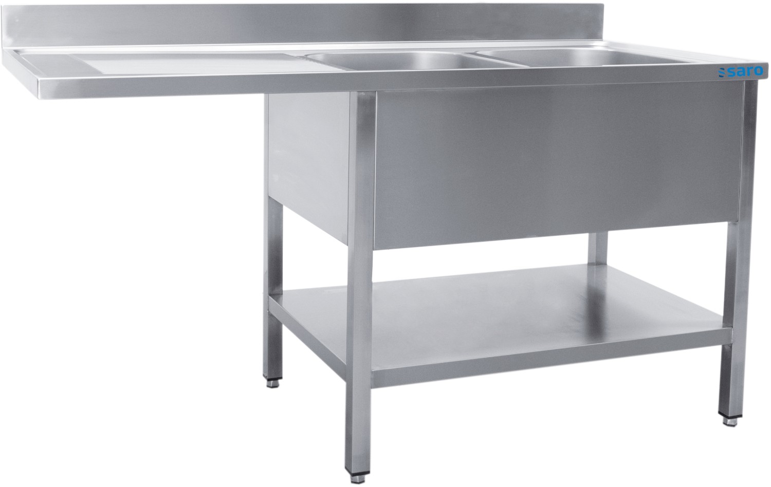  Saro Sp&uuml;lcenter 2 Becken rechts - B 1600 x T 600 mm 