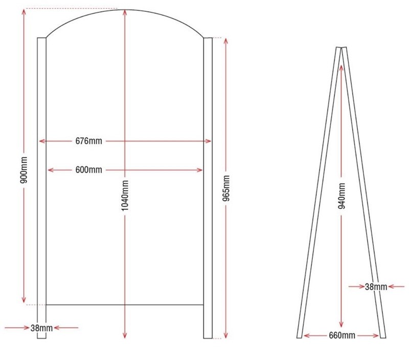  Olympia Stra&szlig;entafel Metall schwarz 