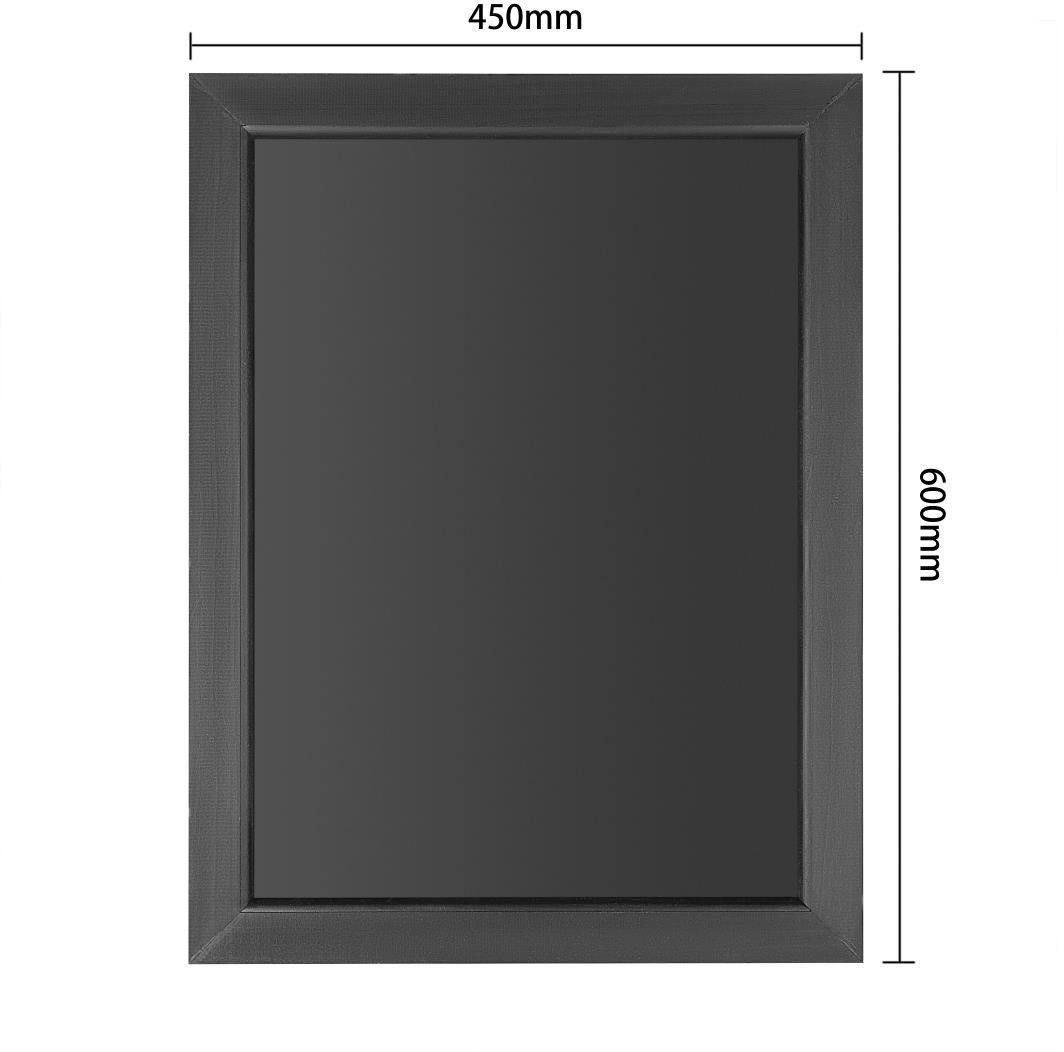  Olympia Wandtafel Schwarzer Holzrahmen 450x600mm 